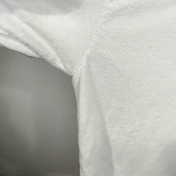 Aviator Nation White Tee with Black Lightning Bolt - Picture 5 of 5